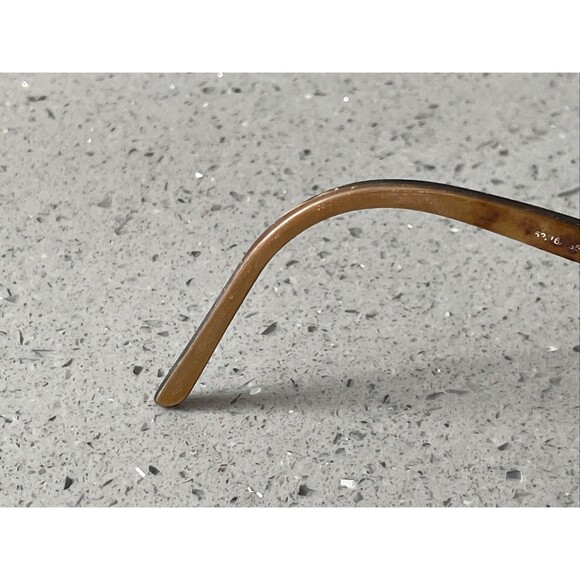 Joan Collins 9731 Gold Brown Eyeglasses FRAMES ONLY 52-16-135 oval full rim - Picture 11 of 16